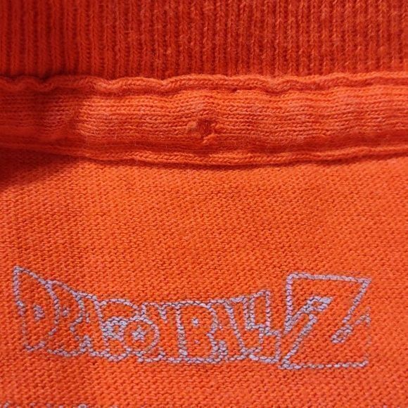 Dragon Ball Z Frieza Saga T-Shirt Orange Sz L - Picture 9 of 10
